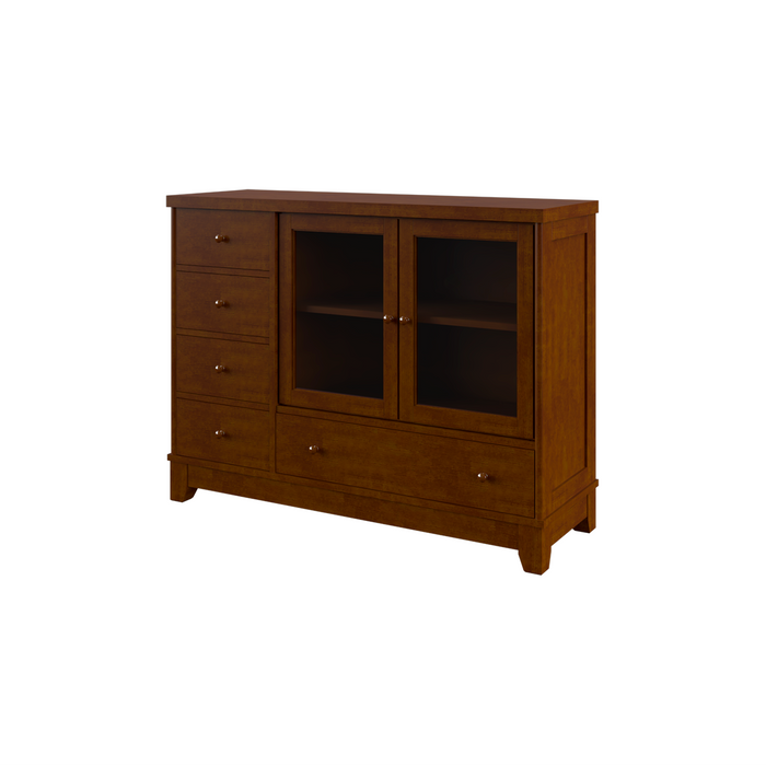 Buffet Ciprés con Puerta de Cristal