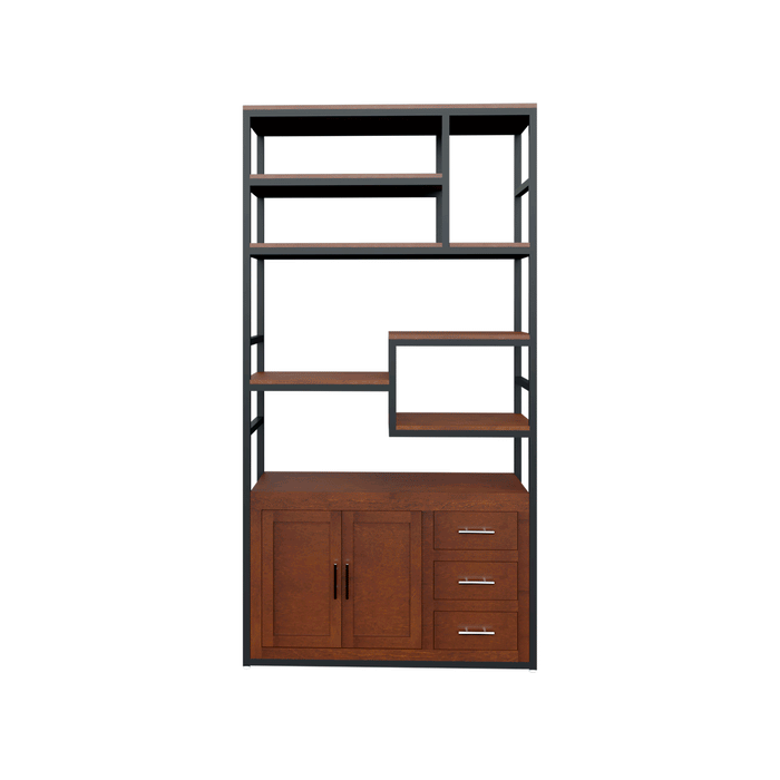 Librero San Francisco Con Credenza