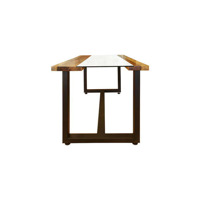 Mesa Lafayette street Con Cubierta de Cristal