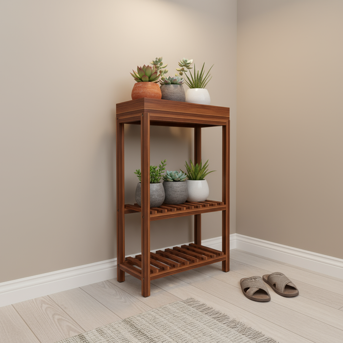 Mini estante para plantas