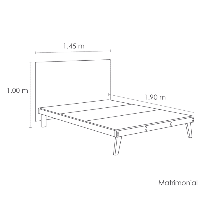 Cama Pop Nórdica Matrimonial