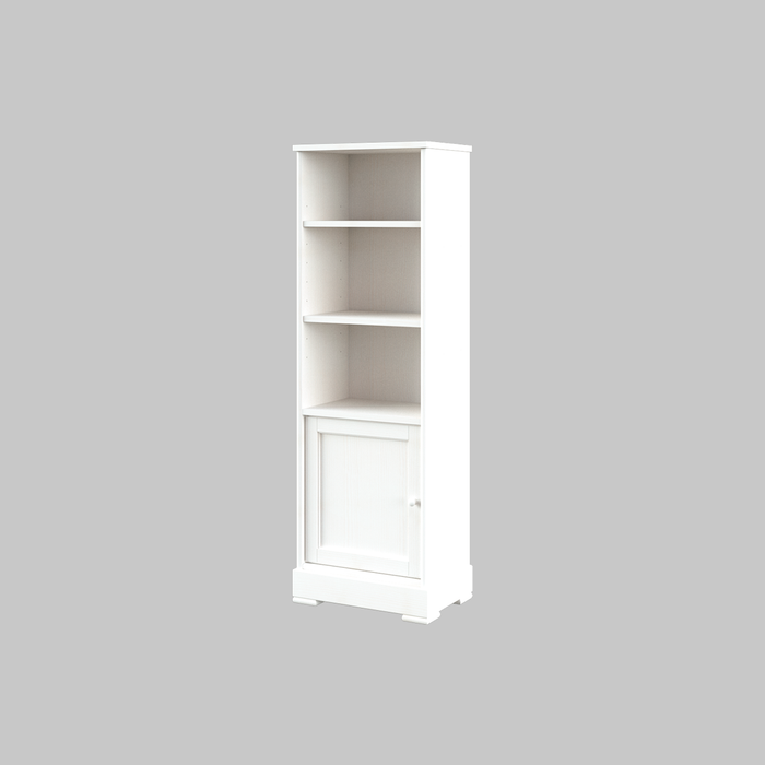 Librero Vera con Puerta de Madera