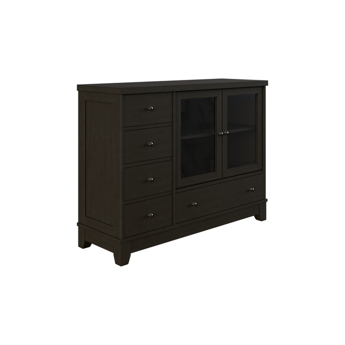 Buffet Ciprés con Puerta de Cristal