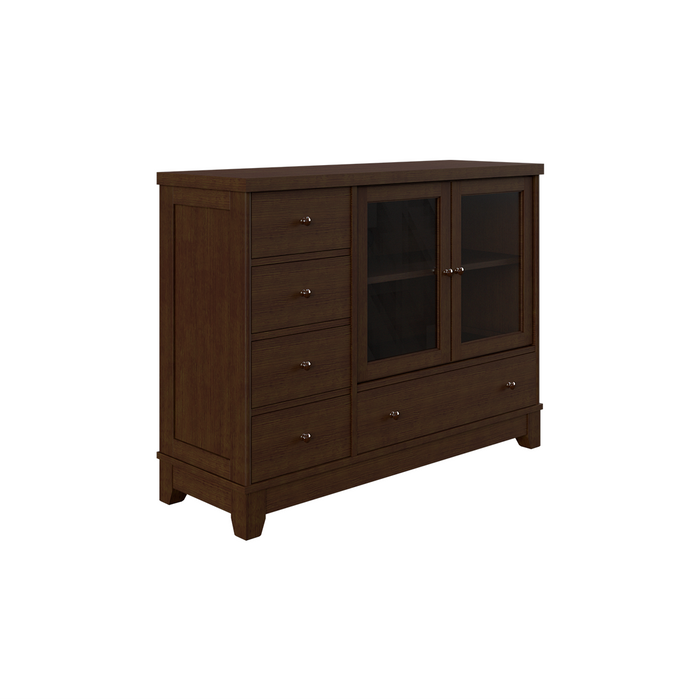 Buffet Ciprés con Puerta de Cristal