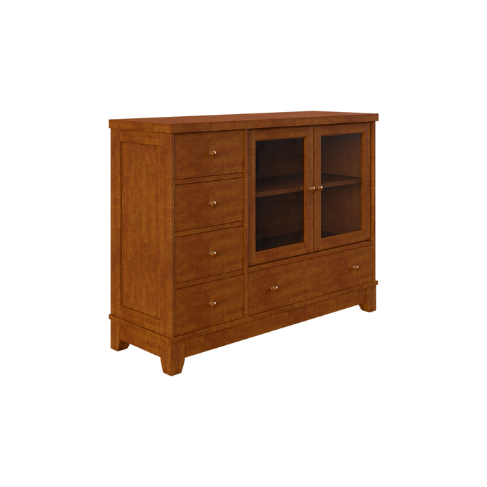 Buffet Ciprés con Puerta de Cristal