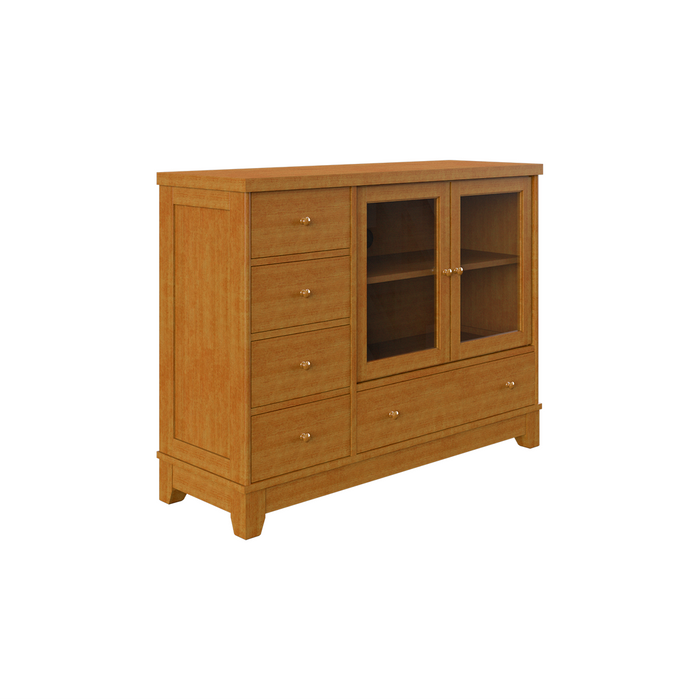 Buffet Ciprés con Puerta de Cristal