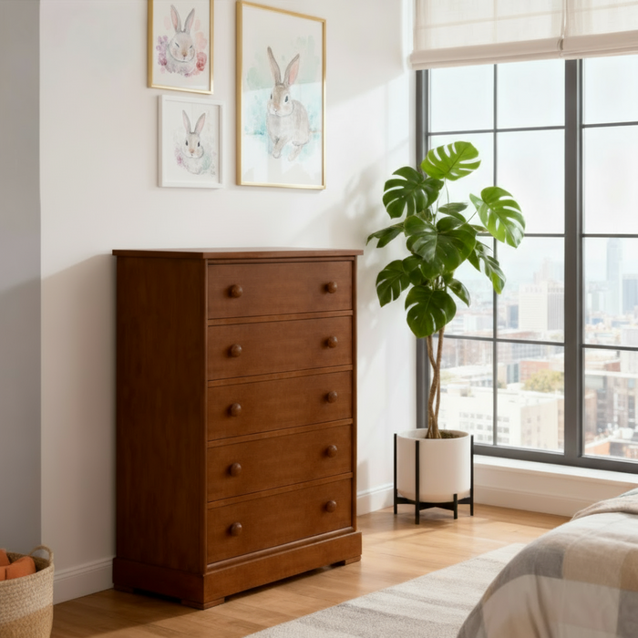 Cómoda Risco 5 Cajones