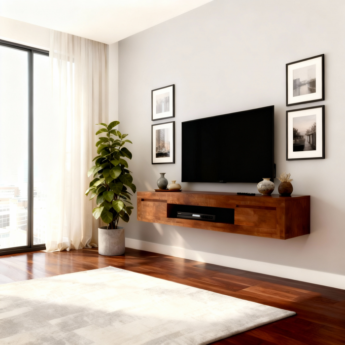 Consola flotada para t.v contempus 1.50 m