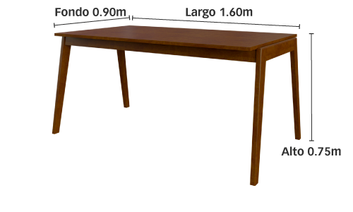 Mesa Delite 1.60m | Liquidación