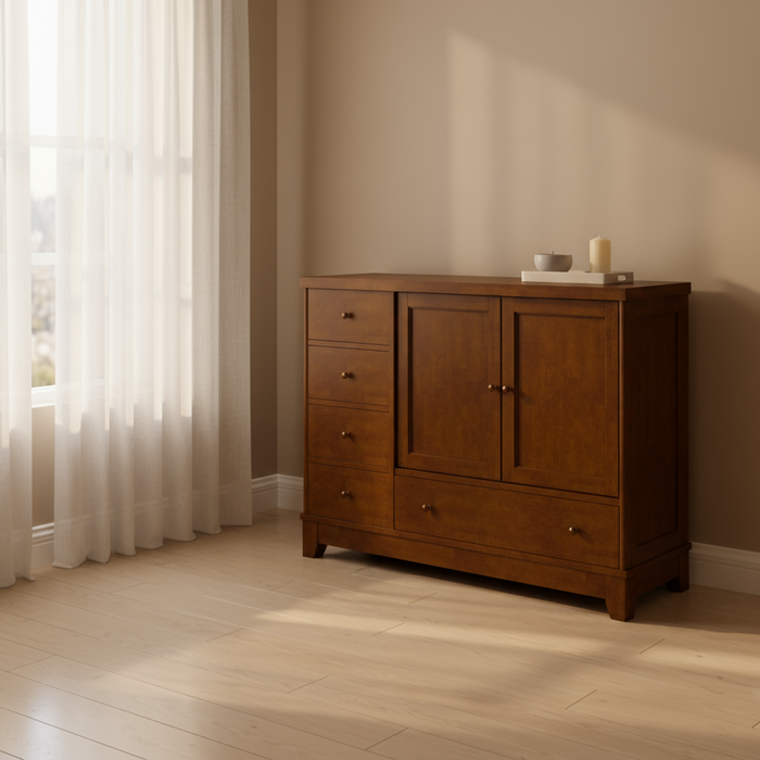 Buffet Ciprés con Puerta de Madera